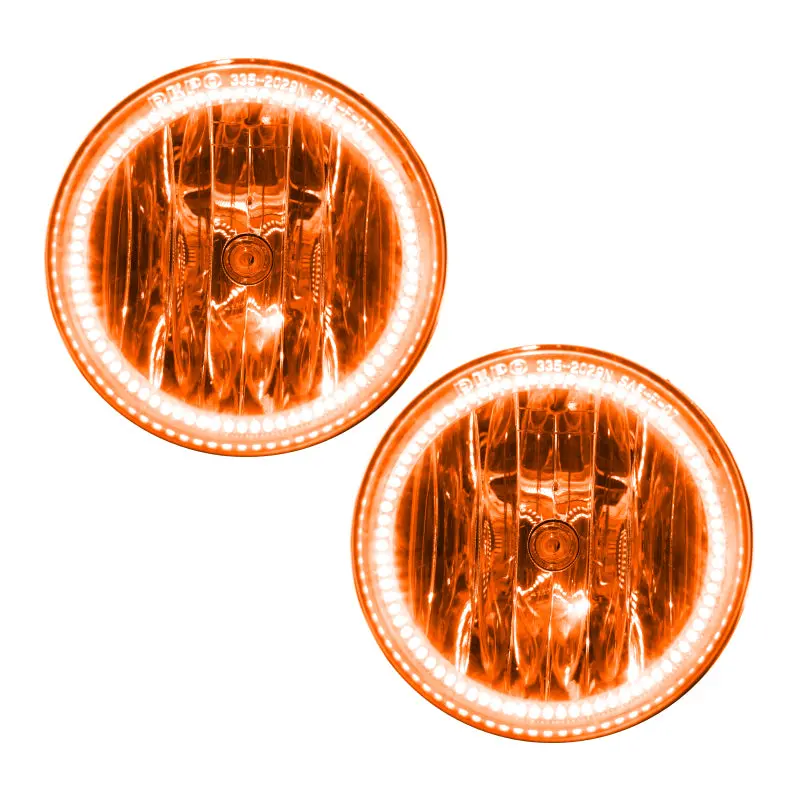 Oracle Pre-Assembled Amber Led Halo Fog Lights For 2007–2013 Gmc Yukon Denali 1