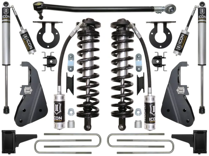 Icon Stage 1 Coilover Conversion Kit For 2017+ Ford F-250/F-350 (4–5.5In Lift) 1