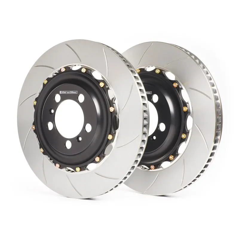 Girodisc Slotted Front Brake Rotors For 2017–2023 Renault Mégane Iv Rs – Two-Piece Floating Design 1