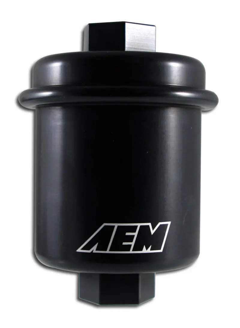 Aem Black High-Flow Fuel Filter Kit — Compatible With 1994–2001 Acura Integra, Honda Accord, Civic & Prelude 1