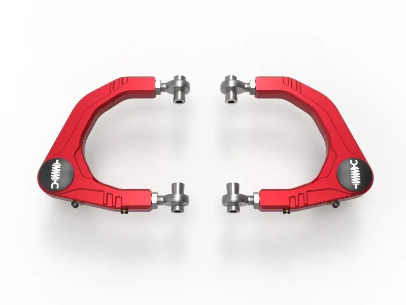 Afe Control Upper Control Arms For 2005–2023 Toyota Tacoma – Red Anodized Billet Aluminum Suspension Upgrade 1
