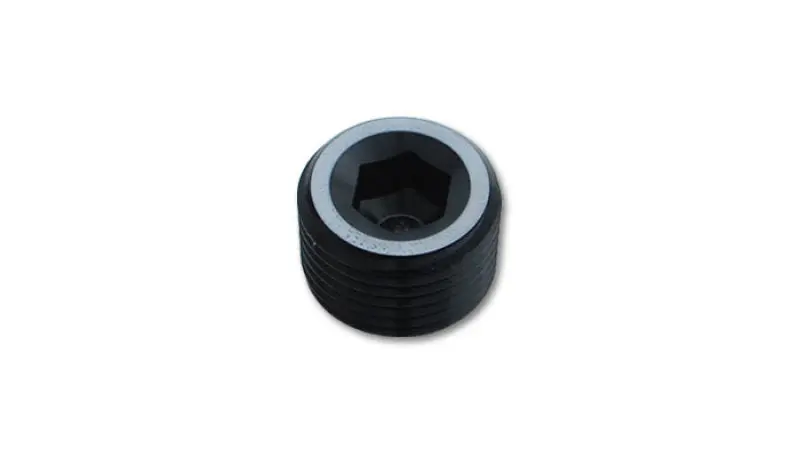 Vibrant Aluminum Pipe Plug – 1/2" Npt Socket Style For Fluid System Sealing 1