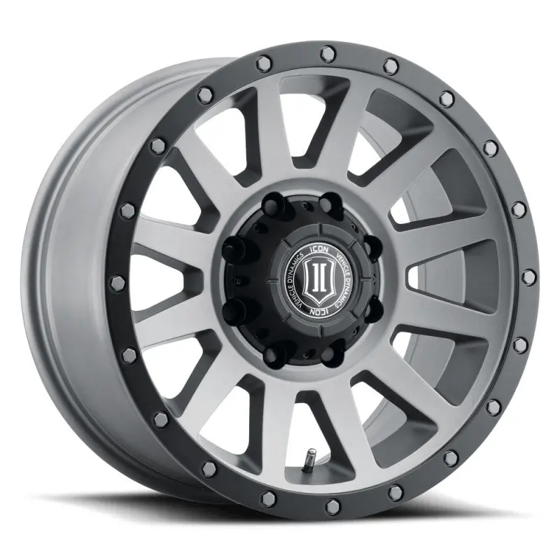 Icon Titanium Forged Wheel – 18X9 Inch, 8X170 Bolt Pattern, +6Mm Offset, 5.25-Inch Backspace 1