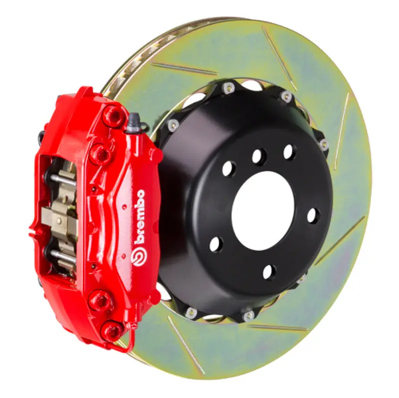Brembo Gt Big Brake Kit For 2014+ Mini Cooper – Front 4-Piston Calipers, 345X28Mm Slotted Two-Piece Rotors 1