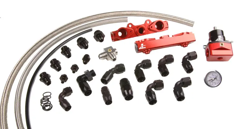 Aeromotive Fuel Rail Kit With Side-Fed Injectors For 2004–2006 Subaru Sti 2.5L Engines 1