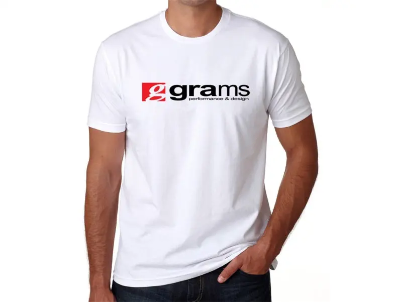 Grams Performance And Design Logo White T-Shirt - Xl 1