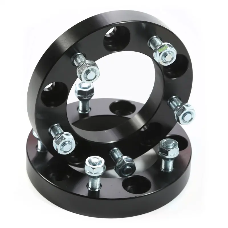 Rugged Ridge 1-Inch Black Wheel Spacers For 1986–2005 Suzuki Vehicles 1