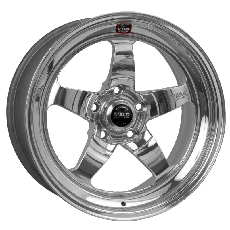 Weld S71 Polished Aluminum Wheel – 17×8", 5×120Mm, 4.7" Backspace, High-Pad Design 1