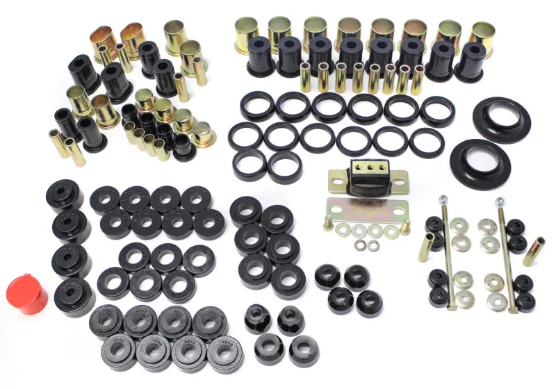 Energy Suspension 66-72 Chevelle Black Hyper-Flex Master Bushing Set 1