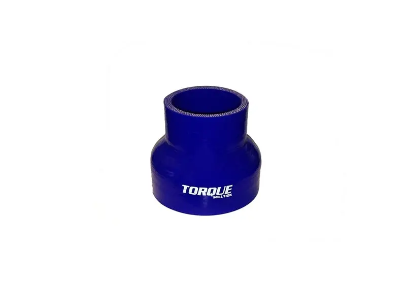 Torque Solution Universal Silicone Coupler – Blue, 2" To 3" Diameter Transition 1