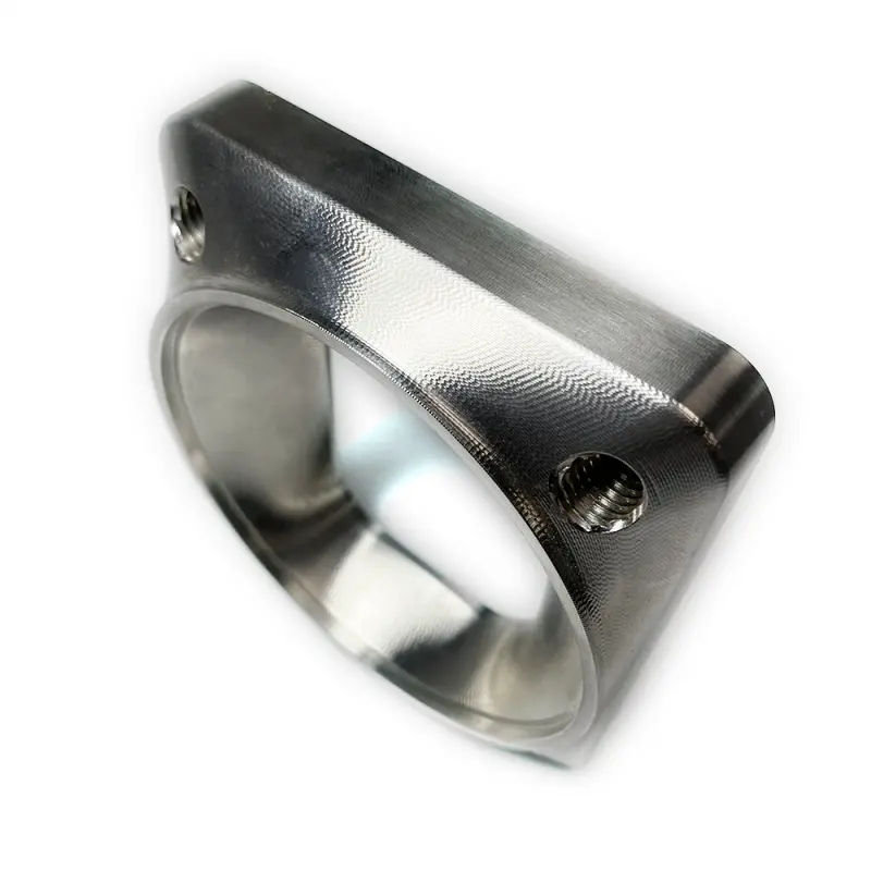 Stainless Bros T4 Turbo Inlet Flange — Ss304, Undivided Design, M10×1.5 Threaded 1