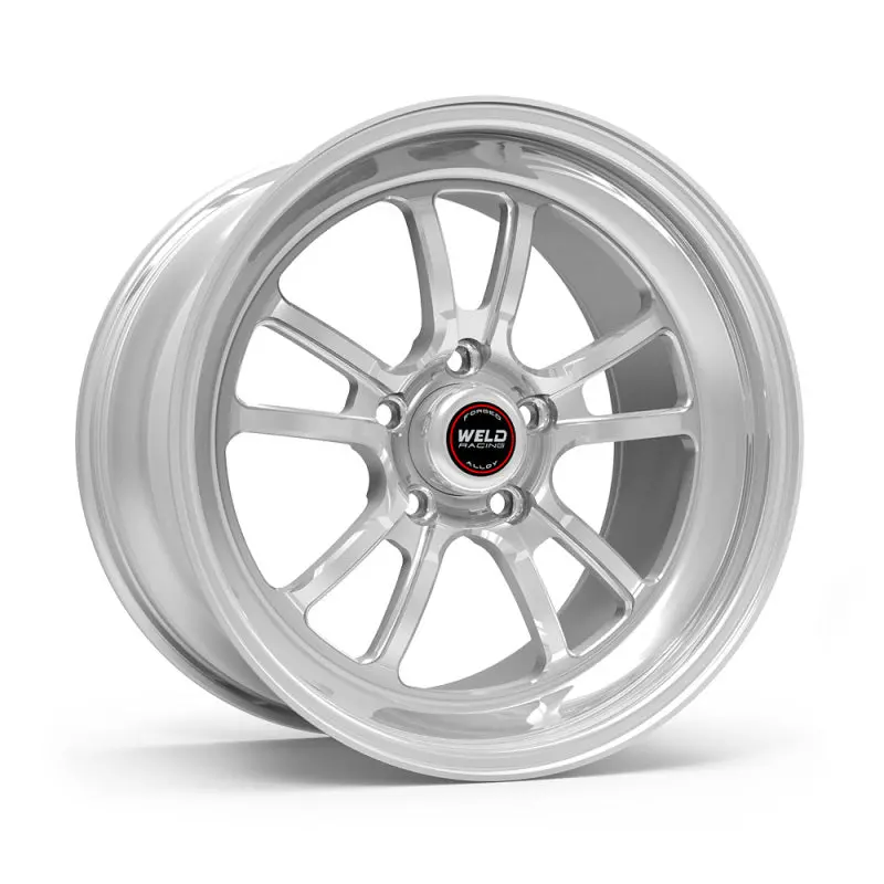 Weld S70 Rt-S Forged Drag Wheel – 17X9", 5X114.3, 6" Backspace, Polished Center & Shell 1