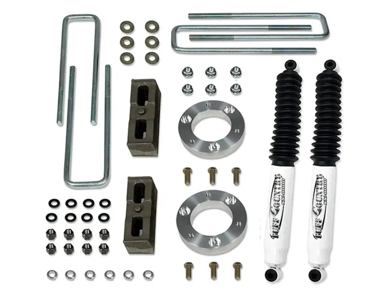 Tuff Country 2-Inch Lift Kit For 2007–2022 Chevy Silverado 1500 4×4 — Includes Rear Blocks & Sx8000 Shocks 1