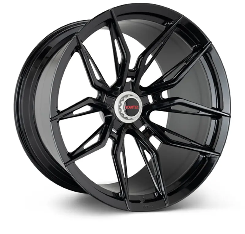 Vossen X Novitec Nf11 Forged Wheel – 22X12", 5X114.3 Pcd, Et32 Offset, Gloss Black, Rear Fitment For Ferrari Roma 1