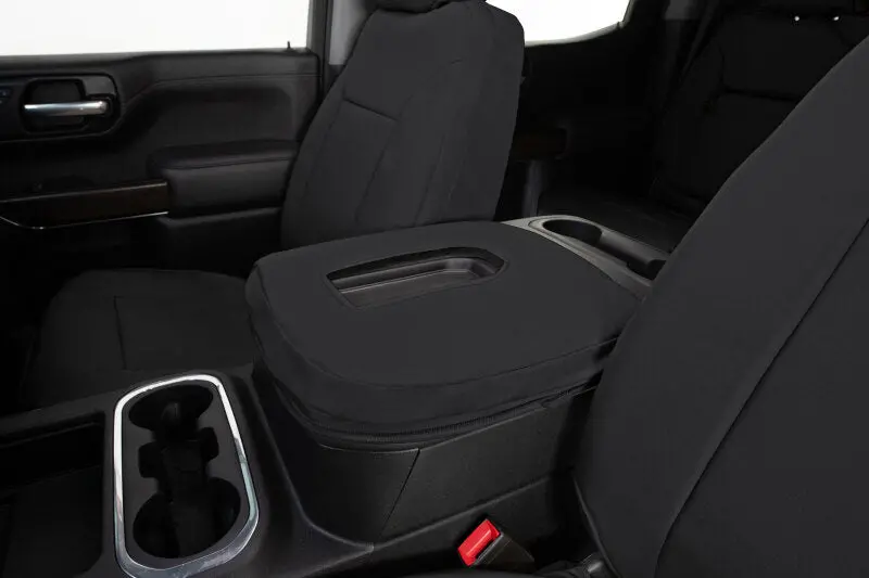 Covercraft Endura Precisionfit Black Seat Covers For 2016–2024 Honda Ridgeline Second Row 1