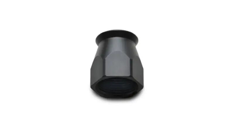 Vibrant -6An Ptfe Hose End Socket Fitting – Black Anodized Aluminum 1