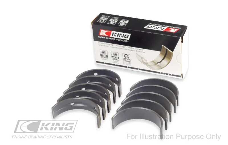 King Main Bearing Set For Toyota 3Ur-Fe Engine – Size 0.05 Over 1