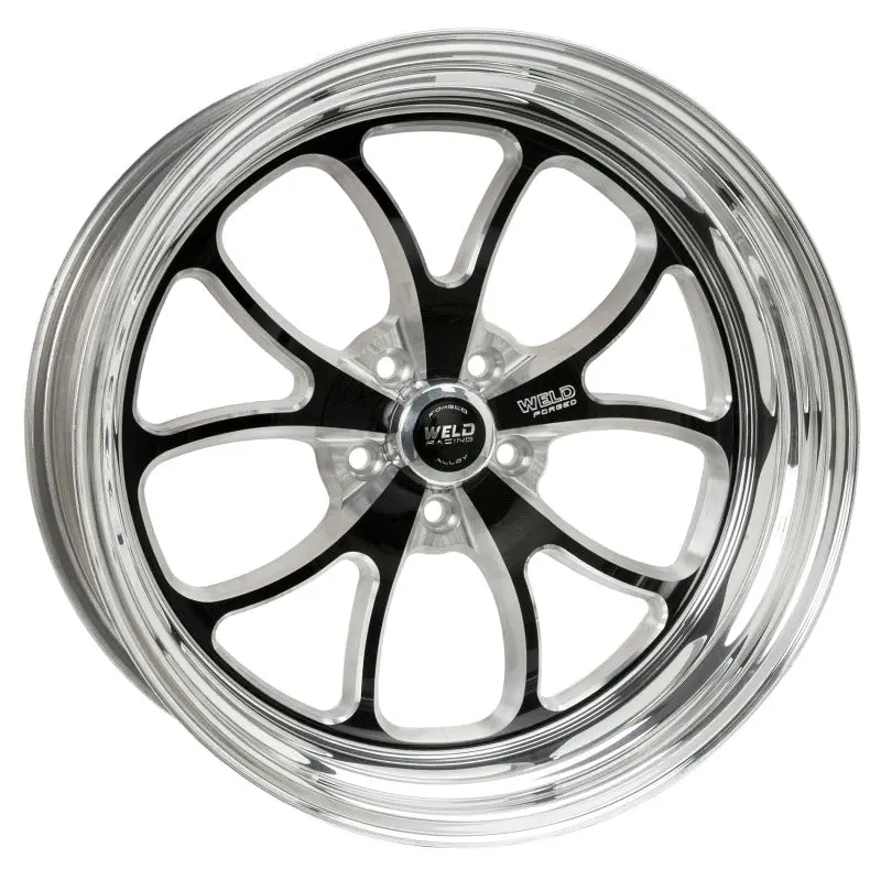 Weld S76 Gloss Black Aluminum Wheel: 20X11.5, 5X4.75, 5.3In Backspace, High-Pad Design – Non-Beadlock 1