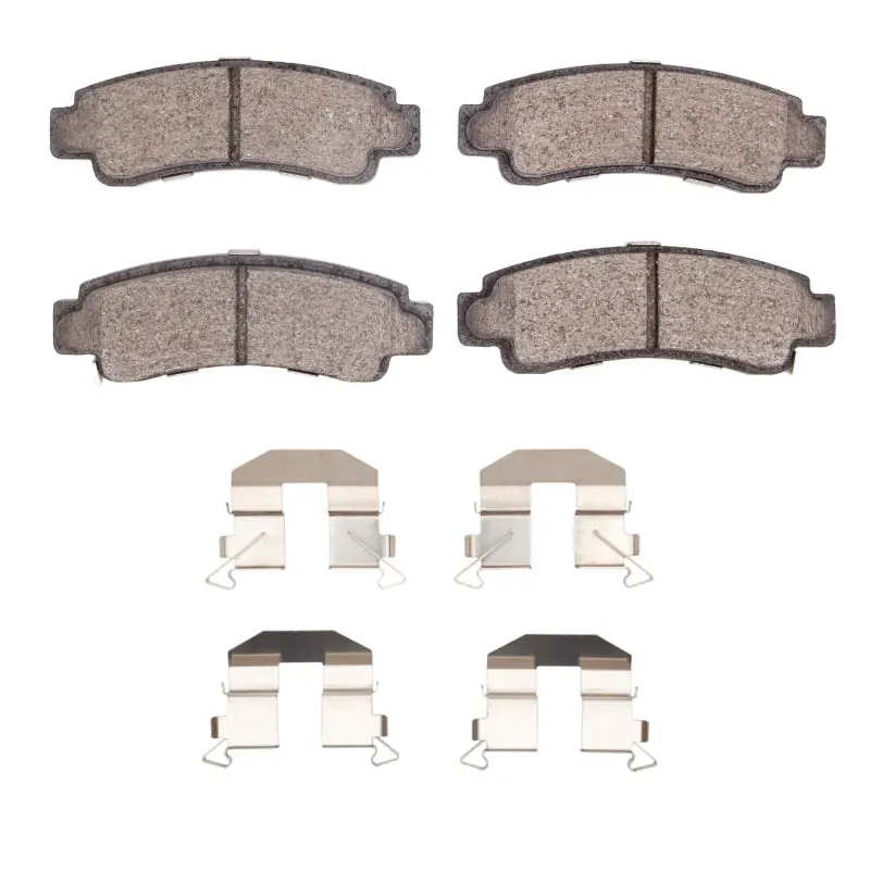 R1 Optimum Oe-Style Rear Brake Pad & Hardware Kit For 1991–2006 Nissan Nx 1