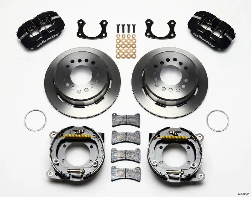 Wilwood Dynapro Low-Profile 11.00In P-Brake Kit Small Ford 2.66In Offset 1