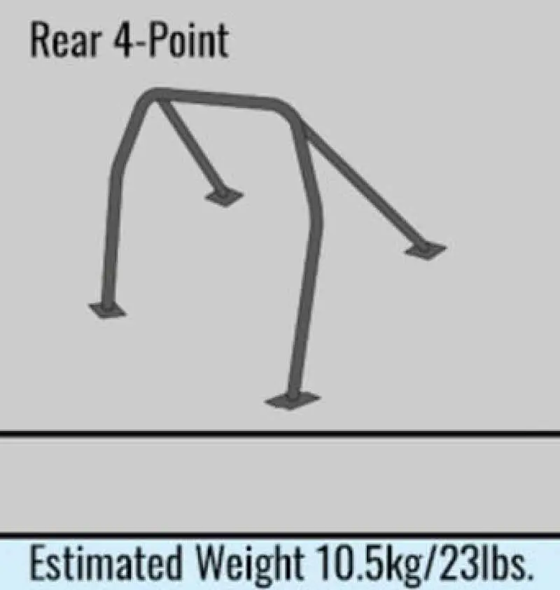 Cusco 10-Point Steel Roll Cage For Mazda Rx-7 Fc3S (1986–1991) – 2-Seat, Sunroof-Compatible 1