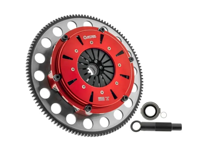 Action Clutch Triple-Disc Race Kit For 1994–2001 Acura Integra B18 (1.8L) With Chromoly Flywheel 1
