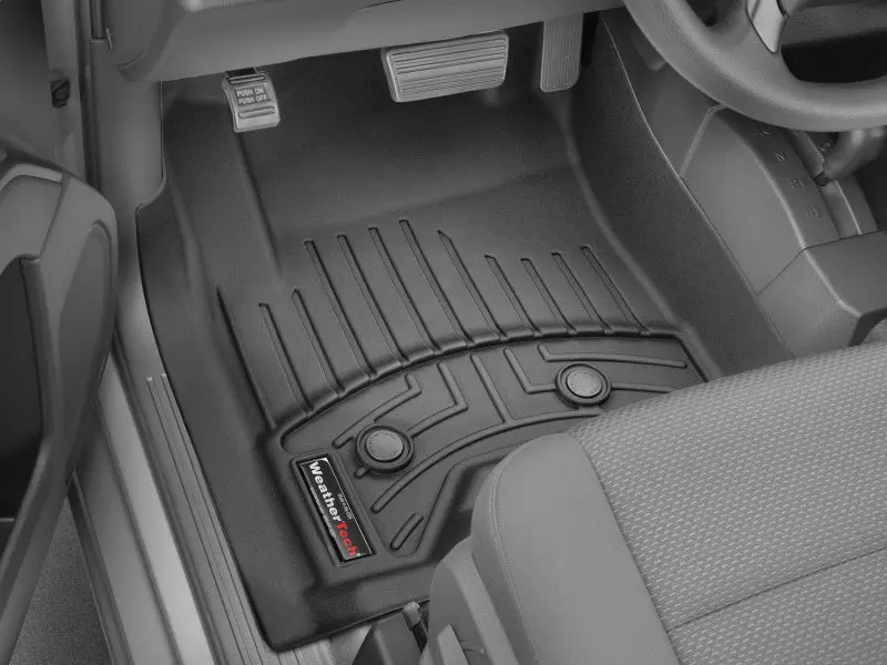 Weathertech Front Floorliners For 2023 Cadillac Lyriq – Custom-Fit, Black 1