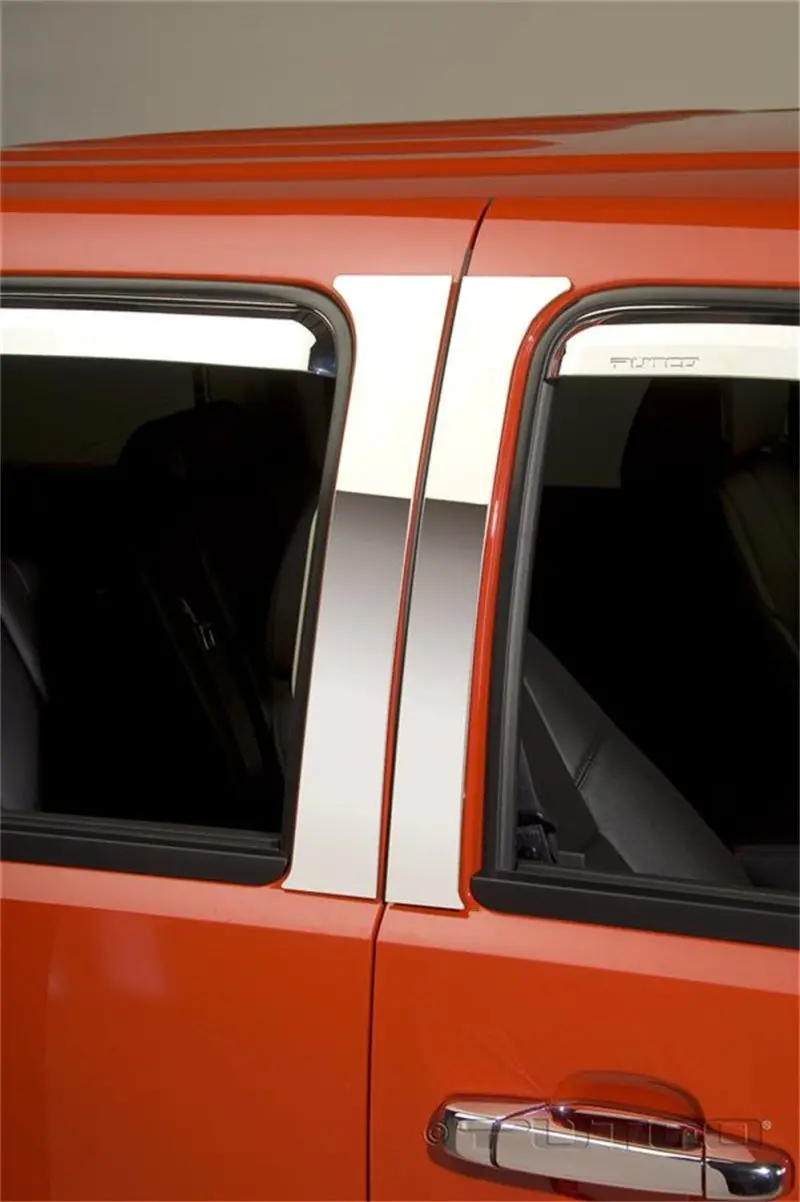 Putco Stainless Steel Pillar Post Trim Set – Classic Style For 2007–2014 Gmc Yukon (4-Piece Kit) 1