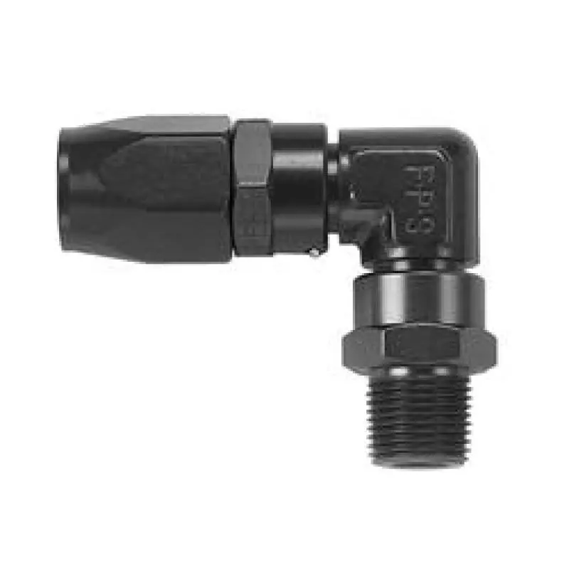 Fragola -10An X 90 Degree X 1 1/16-12 (12) Hose End - Black 1