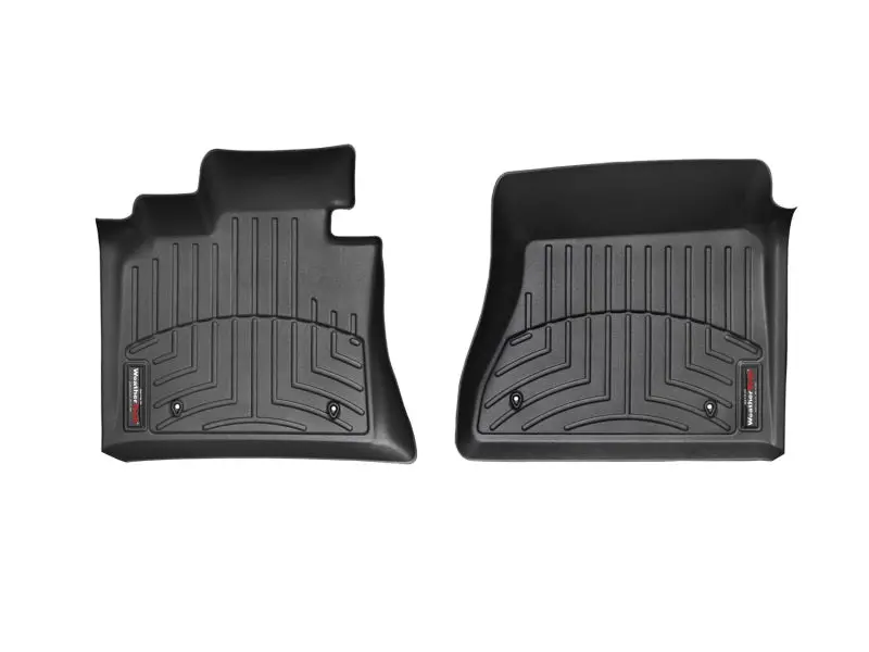 Weathertech Front Floor Liners For 2008–2012 Land Rover Lr2 — Black, Custom Fit 1