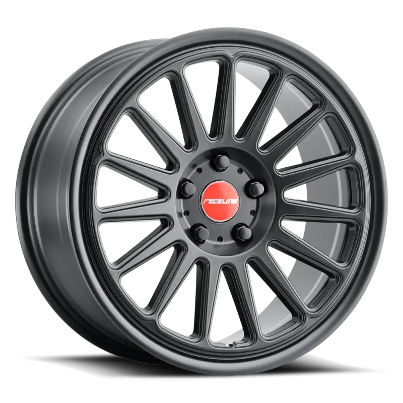Raceline Grip 17×8 Wheel – 5×100 Bolt Pattern, 40Mm Offset, 72.6Mm Center Bore, Satin Black 1