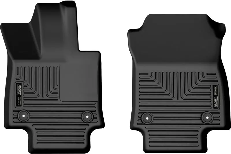 Husky Liners Front Floor Mats For 2022–2023 Lexus Nx250/Nx350/Nx350H/Nx450H+ – Black, Heavy-Duty Rubber 1