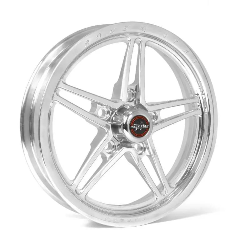 Race Star Pro Forged 15X3.5" Lug-Mount Wheel – 5X4.75" Bolt Pattern, 1.75" Backspace, Polished Finish 1