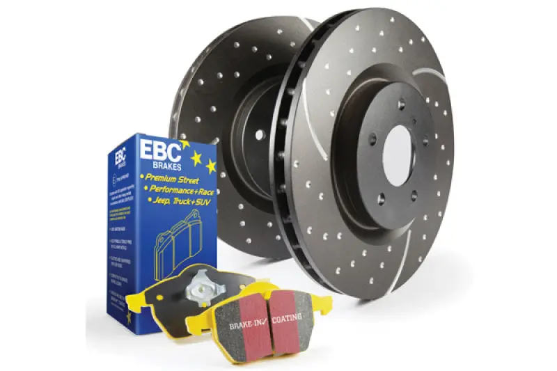 Ebc S5 Performance Brake Kit — Yellowstuff Pads + Gd Sport Rotors 1