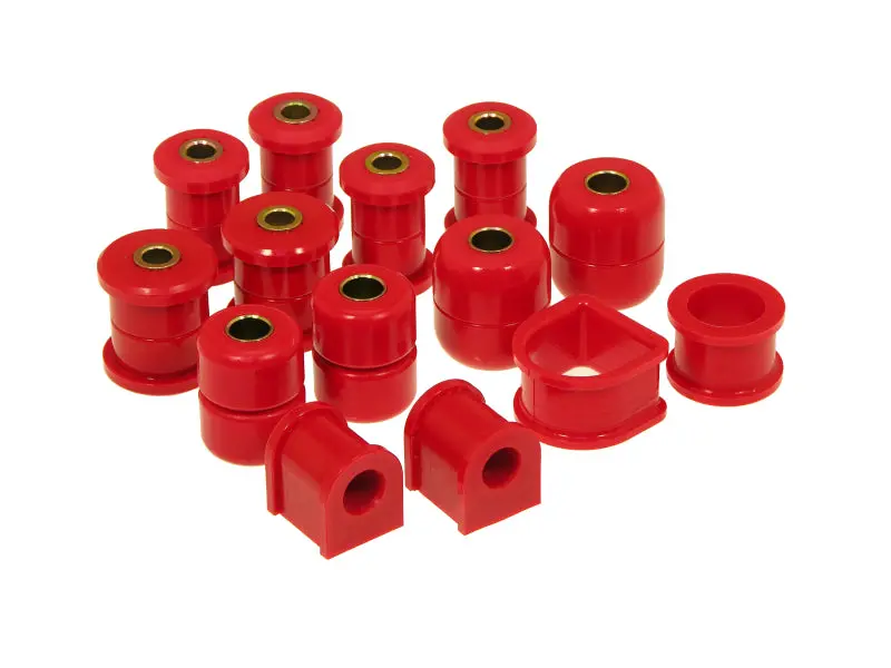Prothane Total Suspension Bushing Kit For 1985–1989 Toyota Mr2 – Red Polyurethane 1