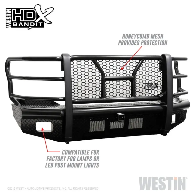 Westin/Hdx Bandit Front Bumper – Black, Compatible With 2018–2020 Ford F-150 (Non-Ecoboost Models) 1