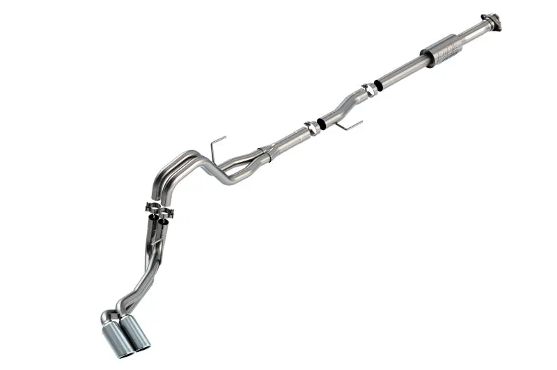 Borla Cat-Back Exhaust System For 2021 Ford F-150 – Compatible With 2.7L & 3.5L Ecoboost, Crew Cab Short Bed, Lariat/King Ranch/Platinum/Limited Trims 1