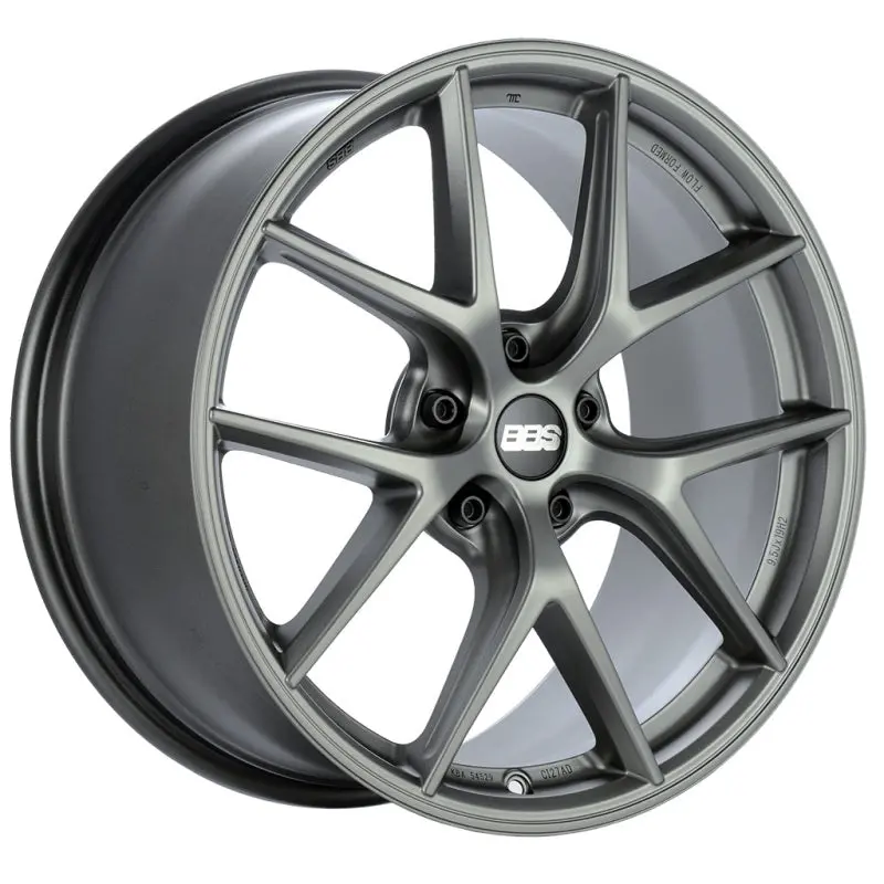 Bbs Ci-R Forged Alloy Wheel – 21X10.5 Inch, Et65.5 Offset, Satin Platinum Finish – Face 2 Design 1
