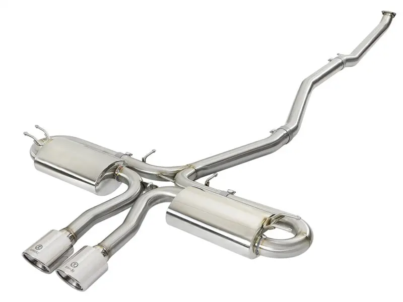 Afe Takeda 3-Inch Stainless Steel Cat-Back Exhaust For 2017+ Honda Civic Si (4-Door) – 1.5L Turbo I4, Polished Tips 1