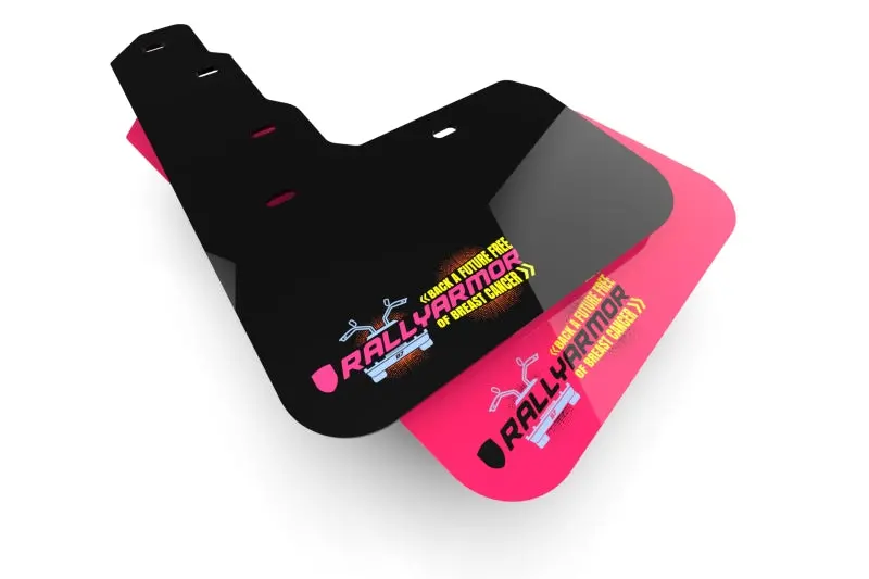 Rally Armor Pink Mud Flaps For 2012–2024 Toyota 4Runner – Bce Logo Design, Universal Fit 1
