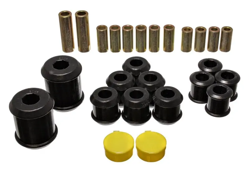 Energy Suspension Rear Control Arm Bushing Kit – Black Polyurethane For 1995–1999 Mitsubishi Eclipse Fwd/Awd 1