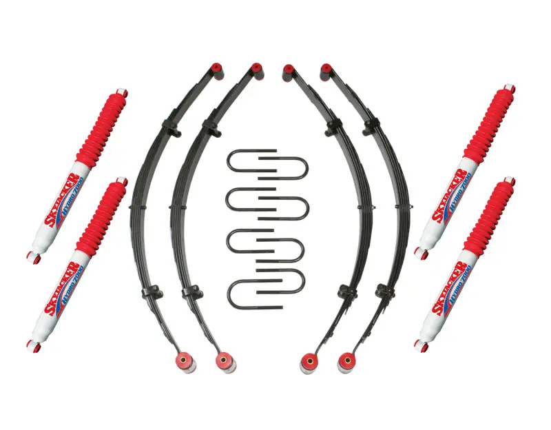 Skyjacker 2.5-Inch Lift Kit For 1976–1986 Cj Series With Four Hydraulic Shocks 1