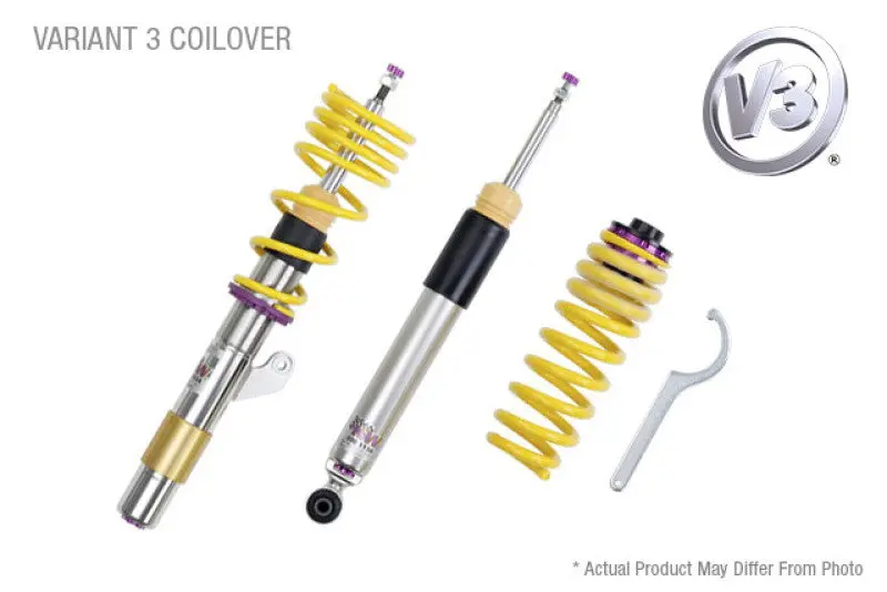 Kw Variant 3 Coilover Kit For Volkswagen Golf Mk7 Gti/R With Dynamic Chassis Control (Dcc) 1