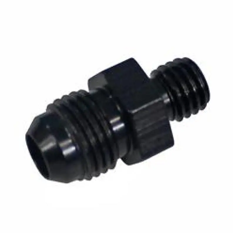 Fragola -6An To 10° X 1.5 Thread Adapter – Black Anodized Aluminum Fitting 1