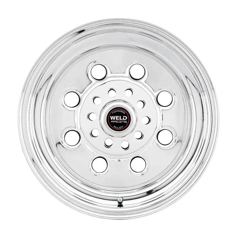 Weld Draglite Polished Aluminum Wheel – 15X8, 5X4.5 / 5X4.75, 6.5" Backspace, Non-Beadlock 1