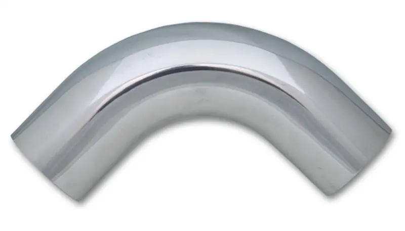 Vibrant Polished Aluminum Tubing – 2" Od Universal Bend (90°) For Custom Fabrication 1