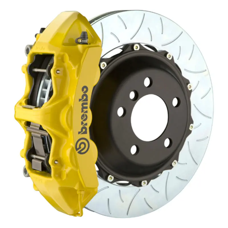 Brembo Gran Turismo Big Brake Kit – Front, 6-Piston Calipers With 380X34Mm Two-Piece Slotted Rotors For 2005–2007 Maserati Quattroporte 1