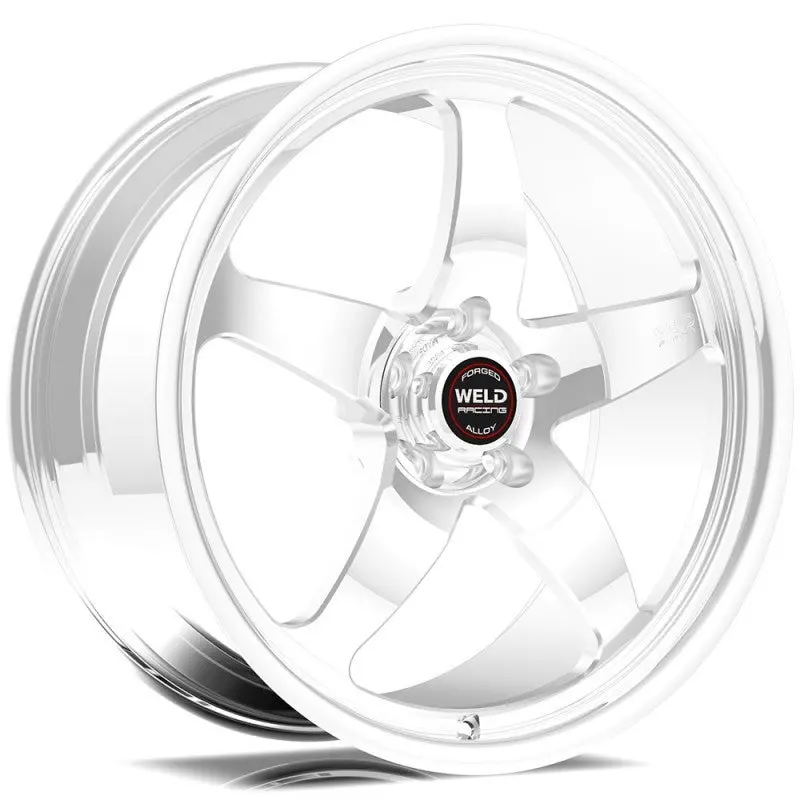 Weld S71 18X10.5 / 5X4.75 Bp / 7.7In. Bs Polished Wheel (Medium Pad) - Non-Beadlock 1
