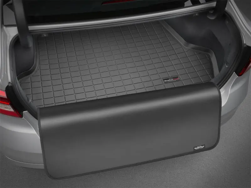 Weathertech Custom Cargo Liner With Bumper Protector For 2016–2023 Nissan Maxima – Black 1