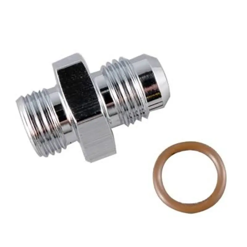 Fragola -12An X 1-1/16-12 Radius O-Ring Fitting – Chrome Plated 1